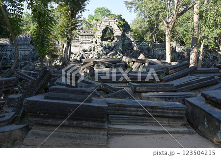 密林に眠る幻の寺院 ・ベンメリア，アンコール遺跡群／カンボジア 123504215