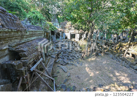 密林に眠る幻の寺院 ・ベンメリア,アンコール遺跡群/カンボジア 密林に眠る幻の寺院 ・ベンメリア,アンコール遺跡群/カンボジア 123504227