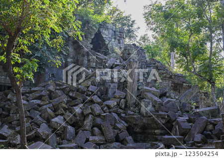 密林に眠る幻の寺院 ・ベンメリア，アンコール遺跡群／カンボジア 123504254