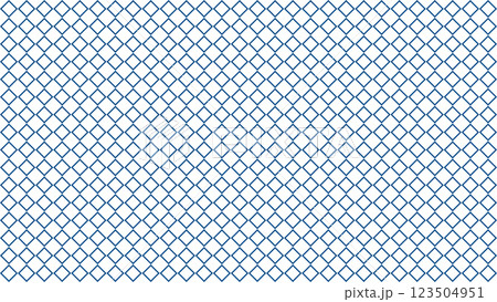 シンプルな青色のひし形の背景素材 123504951
