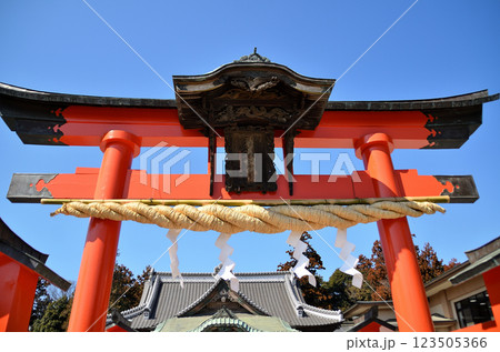 埼玉県東松山市箭弓町 国の重要文化財 箭弓稲荷神社 埼玉県東松山市箭弓町 国の重要文化財 箭弓稲荷神社 123505366