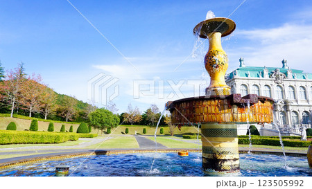 佐賀県有田のポーセリンパーク 佐賀県有田のポーセリンパーク 123505992