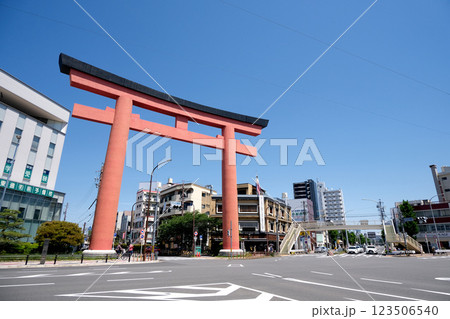 愛知県名古屋市中村区_中村公園大鳥居1_2024年4月 愛知県名古屋市中村区_中村公園大鳥居1_2024年4月 123506540