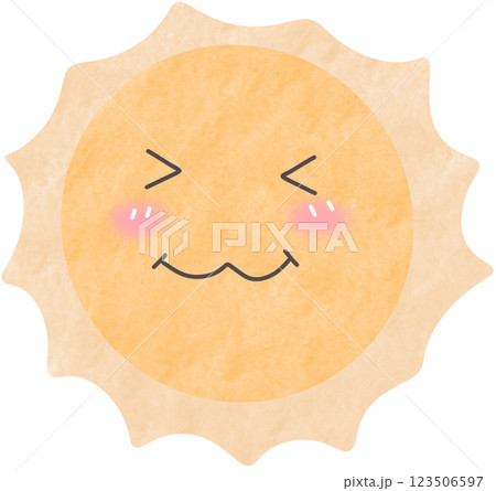 Simple sun Simple sun 123506597