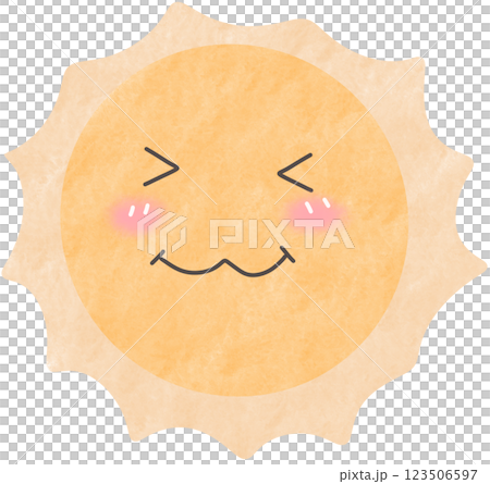 Simple sun Simple sun 123506597