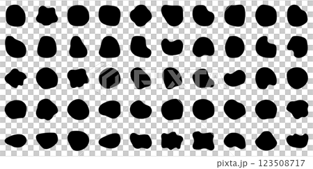 抽象形狀液體形狀有機向量黑色集 123508717