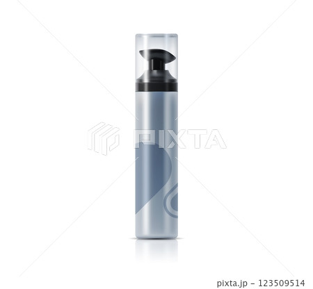 Hair lotion cosmetics tube realistic package template. Hygiene cream bottle realistic template, beauty cosmetics isolated 3d vector package. Hair foam makeup product container mock up Hair lotion cosmetics tube realistic package template. Hygiene cream bottle realistic template, beauty cosmetics isolated 3d vector package. Hair foam makeup product container mock up 123509514