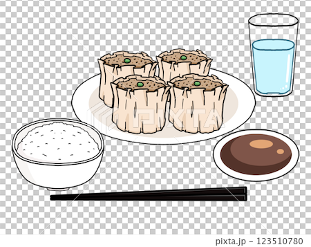 燒賣套餐插圖 123510780