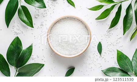 A man holds a white blank sheet of paper in his hands.  123511530