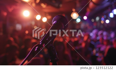 The mic is passed from one performer to the next as the audience cheers on and supports each new act with genuine enthusiasm 123512122