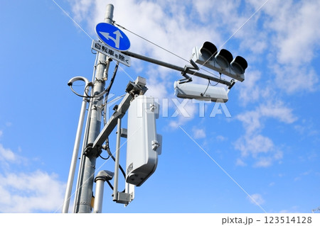 交通信号機 123514128