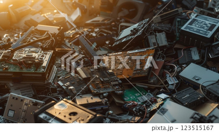 E-Waste And Electronic Recycling Crisis E-Waste And Electronic Recycling Crisis 123515167