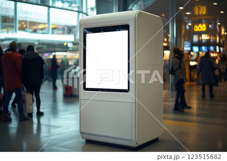Innovative high-tech vending machines modern convenience in airport terminals Innovative high-tech vending machines modern convenience in airport terminals 123515682