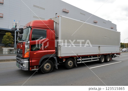 物流トラック イメージ 物流トラック イメージ 123515865