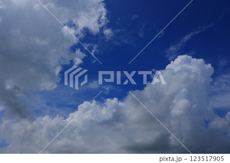 青空に浮かぶ雲 123517905
