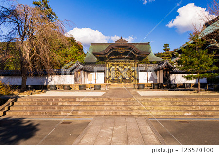 鎌倉　建長興国禅寺の唐門 123520100