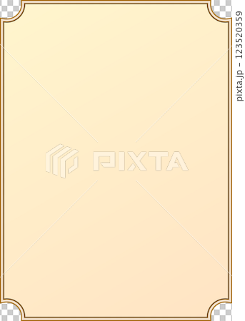 Simple frame and window illustration material Simple frame and window illustration material 123520359