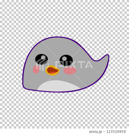 可愛的小鳥小雞插畫素材 可愛的小鳥小雞插畫素材 123520959