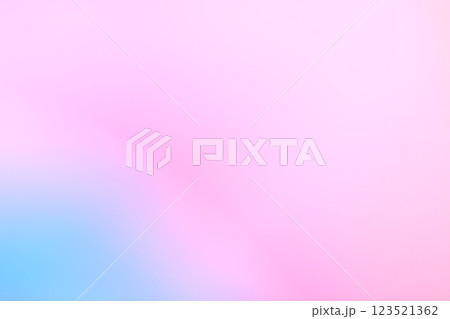 ローズピンクと青色系のシンプルな背景 123521362