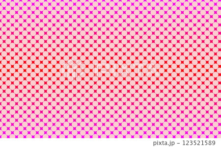 ドット模様　グラデーション　ピンク 123521589
