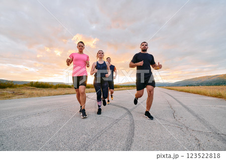 Preparation of the athletic team for the Athletic Marathon Journey 123522818