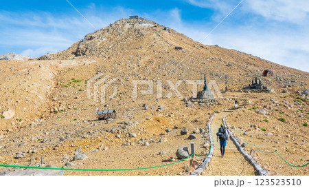 夏の御嶽山登山:王滝頂上~剣ヶ峰(八丁ダルミ) 夏の御嶽山登山:王滝頂上~剣ヶ峰(八丁ダルミ) 123523510