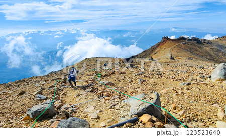 夏の御嶽山登山：王滝頂上～剣ヶ峰（八丁ダルミ） 123523640