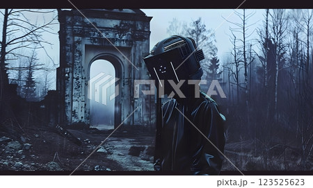 荒廃的なSF風の画像 146 AI画像 123525623