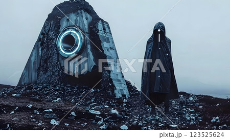 荒廃的なSF風の画像 147 AI画像 123525624