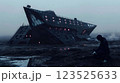 荒廃的なSF風の画像 108 AI画像 123525633