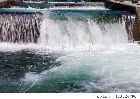 静岡県周智郡森町森　天竜浜名湖鉄道と沿線の風景 123526796