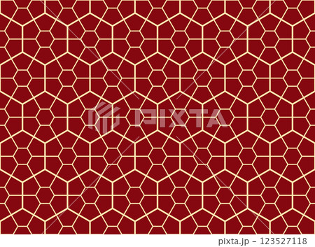 The geometric pattern with lines. Seamless vector background. Golden and red texture. Graphic modern pattern. Simple lattice graphic design The geometric pattern with lines. Seamless vector background. Golden and red texture. Graphic modern pattern. Simple lattice graphic design 123527118