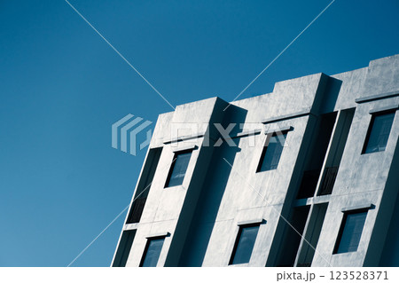 part of concrete grey building architecture background part of concrete grey building architecture background 123528371