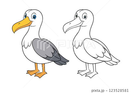 vector set of duck 123528581