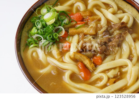 カレーうどん カレーうどん 123528956