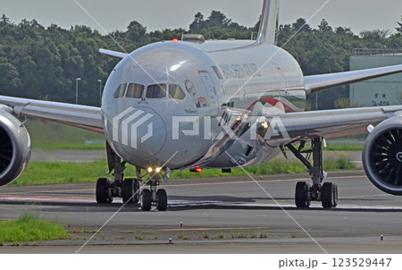 バングラディシュ航空B787成田タキシング バングラディシュ航空B787成田タキシング 123529447