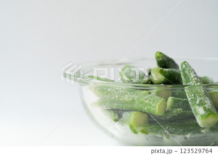 冷凍オクラ - 3:2 123529764