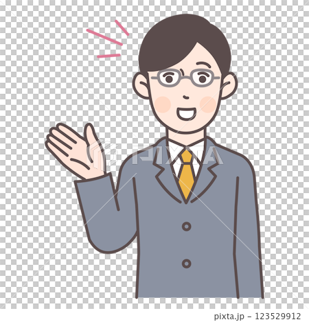 Smiling businessman 1 123529912