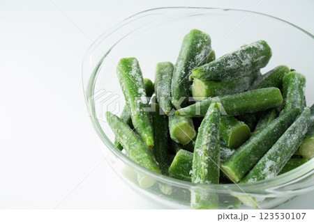 冷凍オクラ - 3:2 123530107