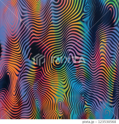 abstract background. color illusion, seamless pattern. optical illusion, stereo effect 123530568