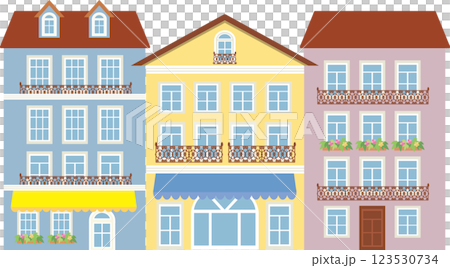 多彩的城市 123530734