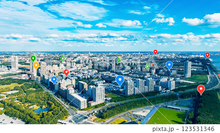 都市と位置情報 都市と位置情報 123531346