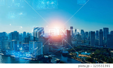 都市とテクノロジー 123531391