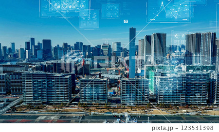 都市とテクノロジー 都市とテクノロジー 123531398