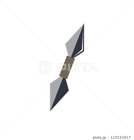 Double side kunai icon 123533917