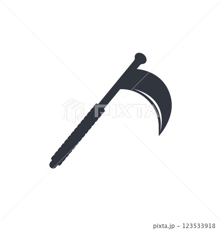 sickle icon design 123533918