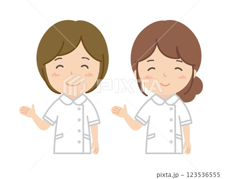 女性看護師 123536555