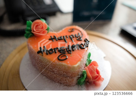 ハネムーンのケーキ 123536666