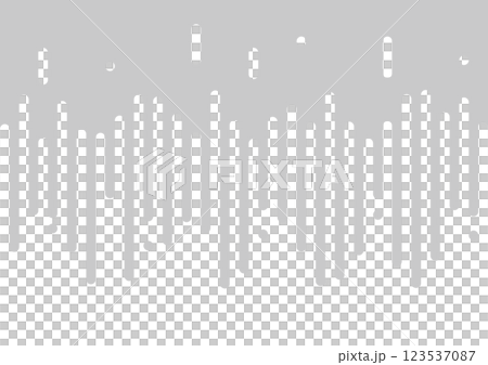 液体　幾何学　グレー　背景　どんより	 123537087