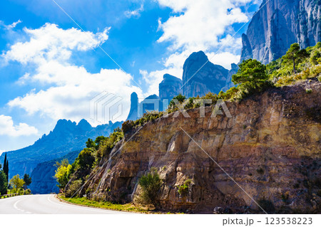 Mountain of Montserrat, Catalonia Spain. 123538223